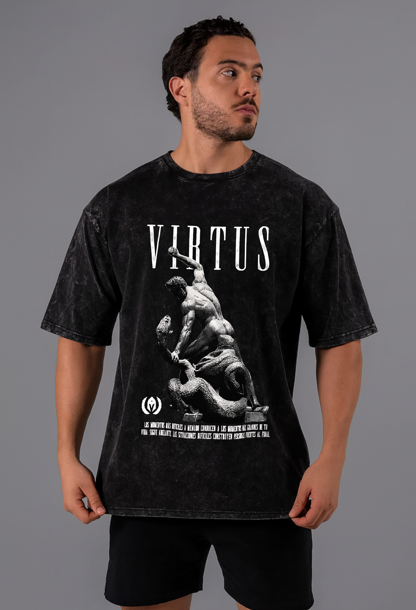 VENI VIDI VICI - POLO ACID WASH